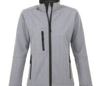 Куртка женская на молнии Roxy 340, серый меланж арт.4368.11