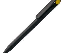 Ручка шариковая Prodir DS1 TMM Dot, черная с желтым арт.3425.38