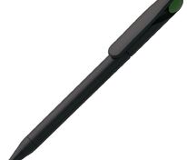 Ручка шариковая Prodir DS1 TMM Dot, черная с зеленым арт.3425.39