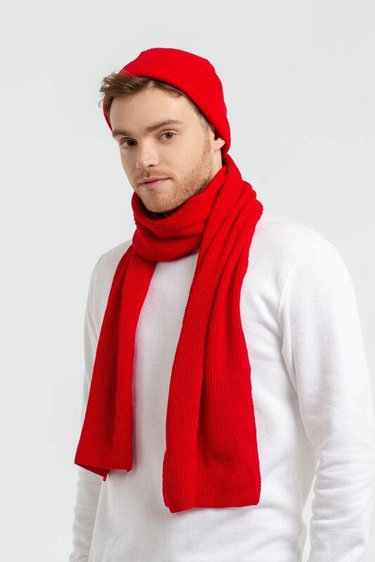 Шарф Life Explorer, ярко-красный арт.11660.51