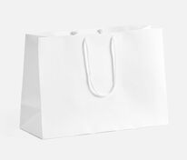 Пакет бумажный с ламинацией Lami Tote M, белый арт.18438.60