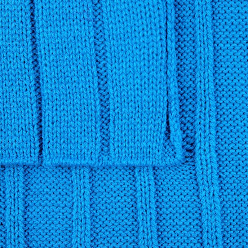 Плед Tressa, темно-синий (кобальт) арт.19622.47