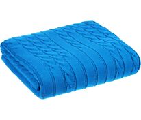 Плед Tressa, темно-синий (кобальт) арт.19622.47