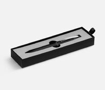 Ручка шариковая Bolt Soft Touch в футляре, черная арт.21072.30