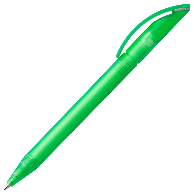 Ручка шариковая Prodir DS3 TFF Ring, светло-зеленая с серым арт.3426.91