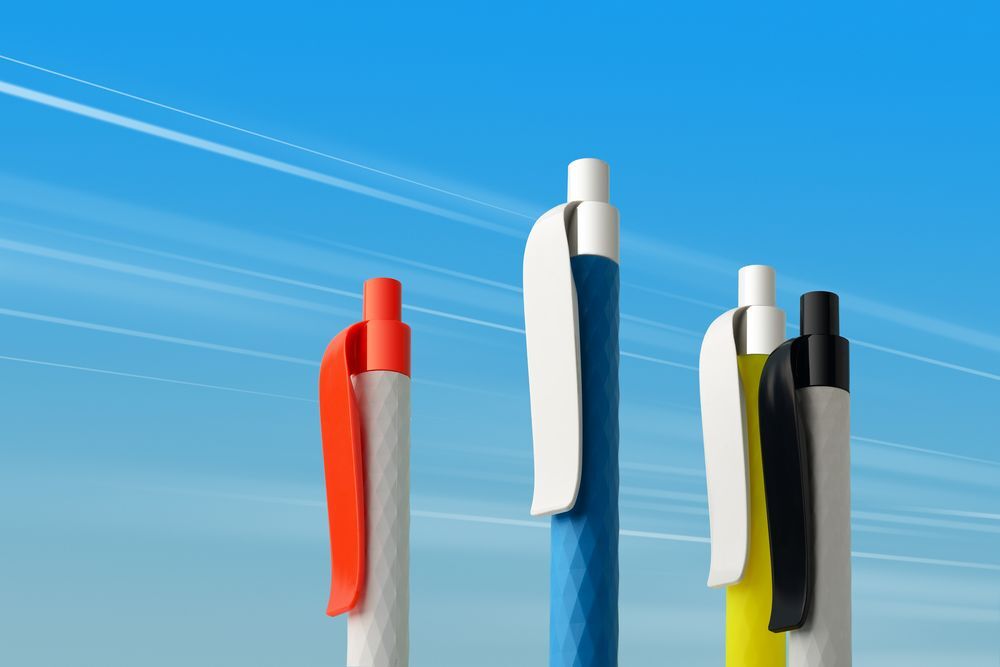 Ручка шариковая Prodir QS01 PMP-P, желтая с белым арт.1900.86