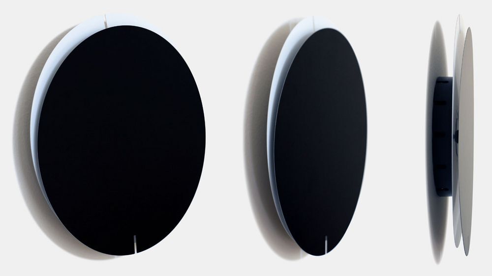 Часы настенные Melancholia Clock, черные арт.7021.36