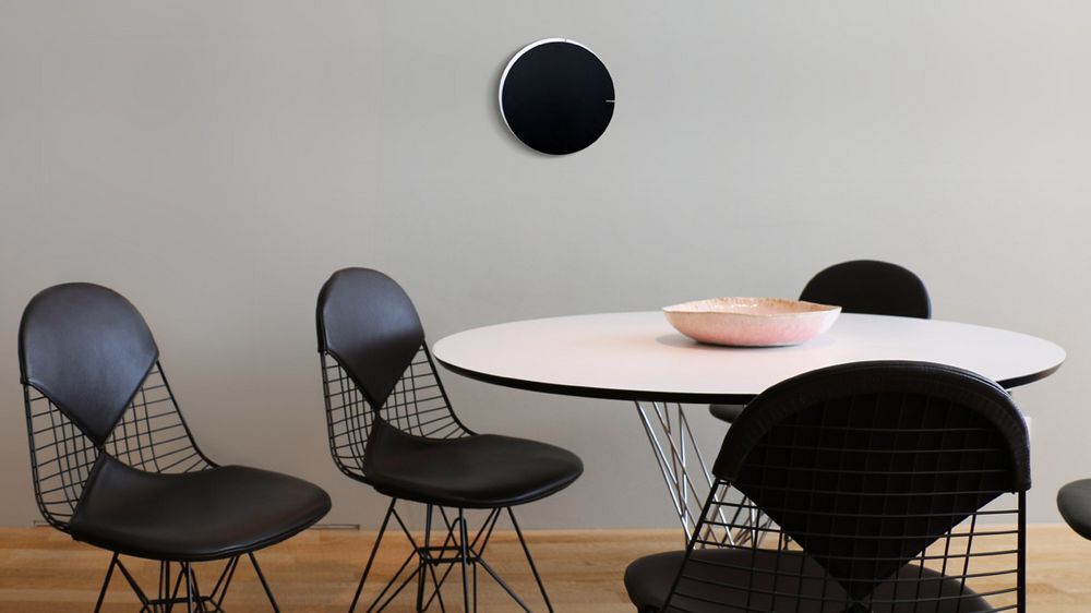 Часы настенные Melancholia Clock, черные арт.7021.36