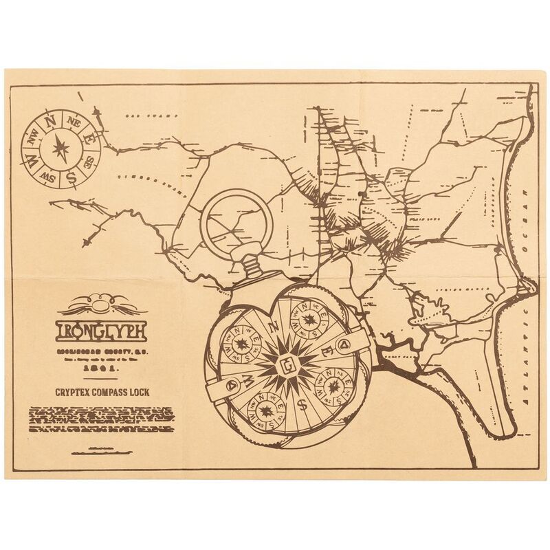 Флешка &laquo;Криптекс&raquo;&reg; Compass Lock, 64 Гб арт.6933.04