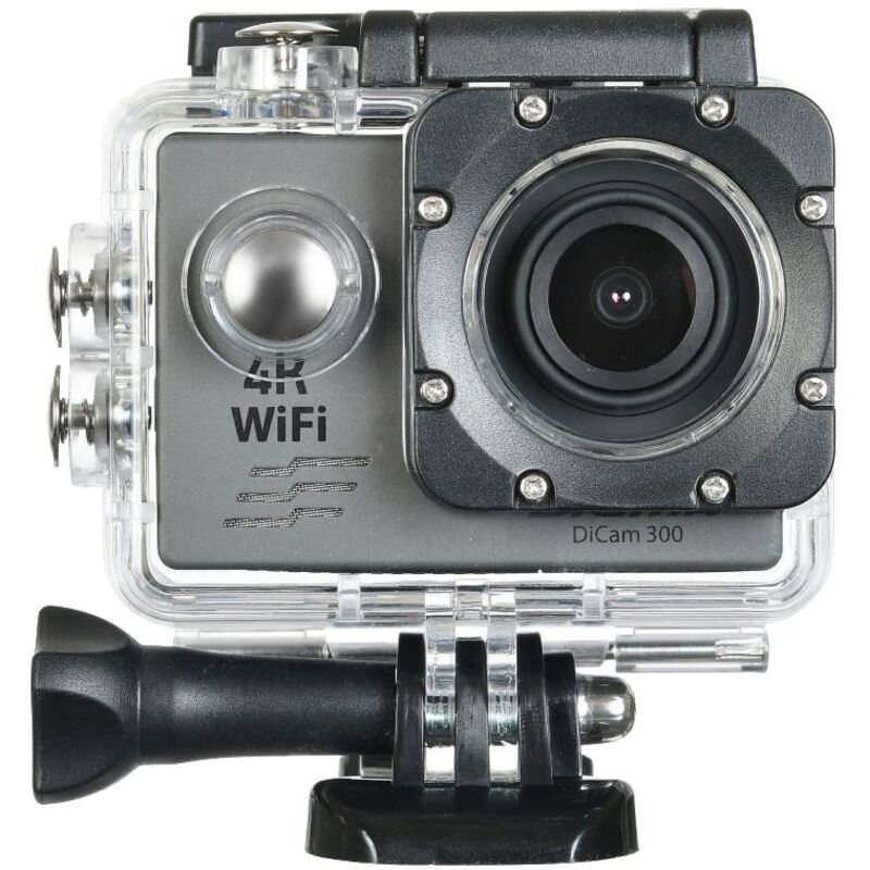 Экшн-камера Digma DiCam 300, серая арт.14866