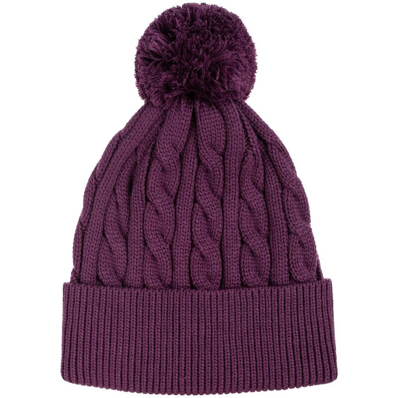 Шапка Heat Trick, баклажановая арт.12875.74