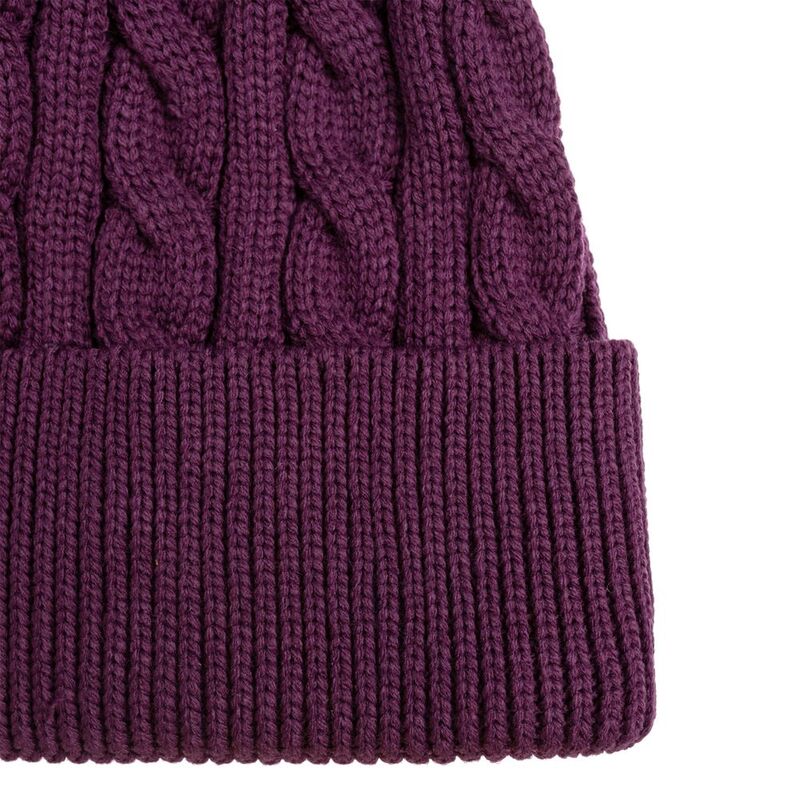 Шапка Heat Trick, баклажановая арт.12875.74