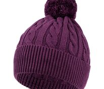 Шапка Heat Trick, баклажановая арт.12875.74