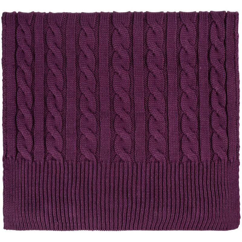 Шарф Heat Trick, баклажановый арт.12876.74