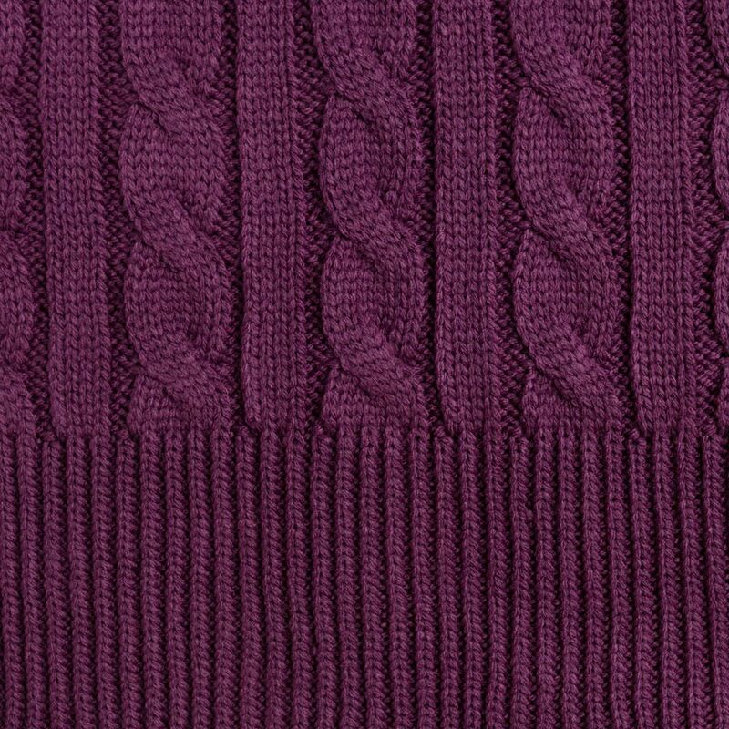 Шарф Heat Trick, баклажановый арт.12876.74