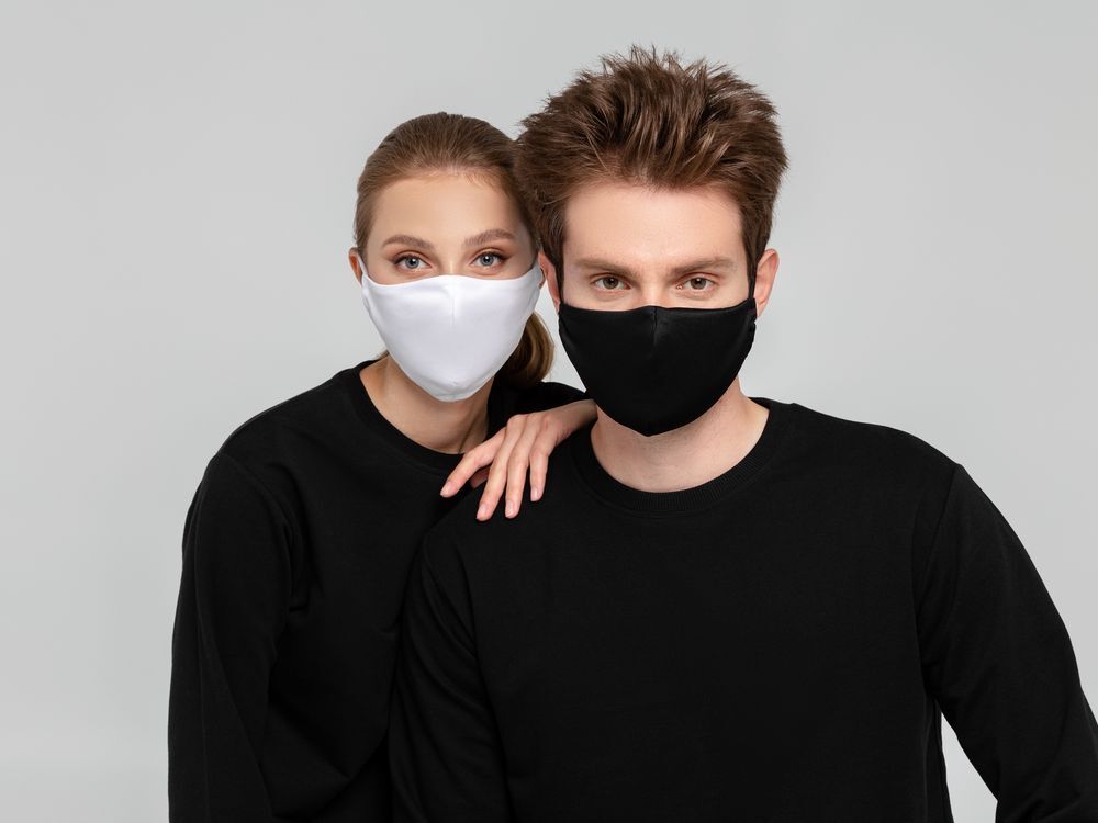 Маска для лица, черная арт.71247.30