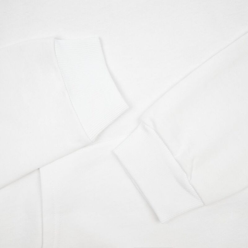 Худи унисекс Tuloksa 280, белое арт.19016.60