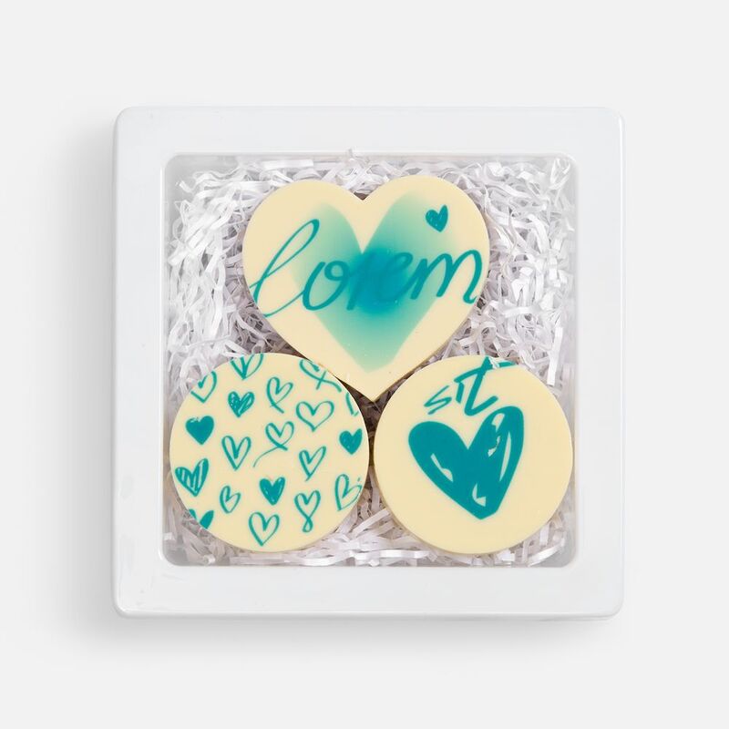 Набор из 3 печений Dream White на заказ арт.16200