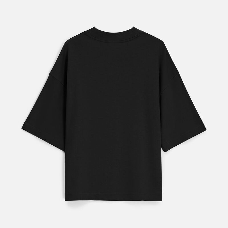 Футболка оверсайз унисекс T9, черная арт.18402.30