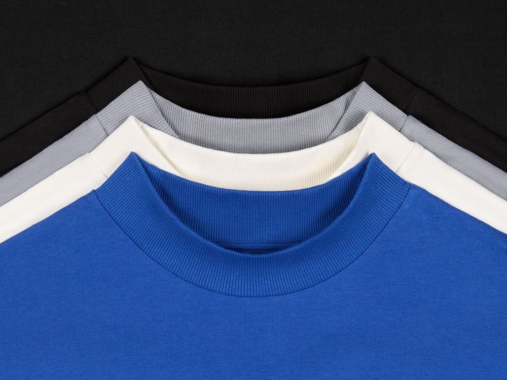 Футболка оверсайз унисекс T9, молочно-белая арт.18402.60