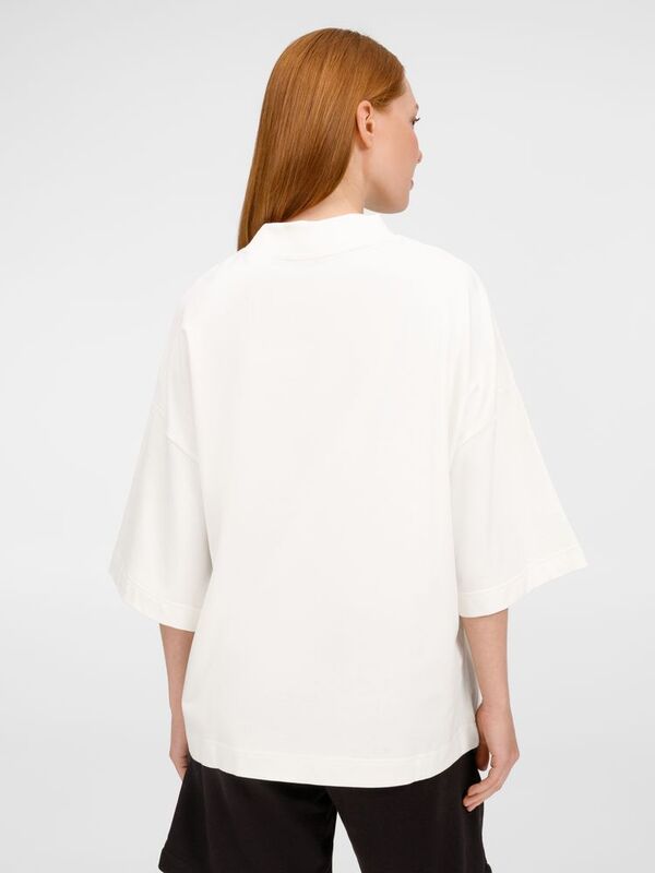 Футболка оверсайз унисекс T9, молочно-белая арт.18402.60