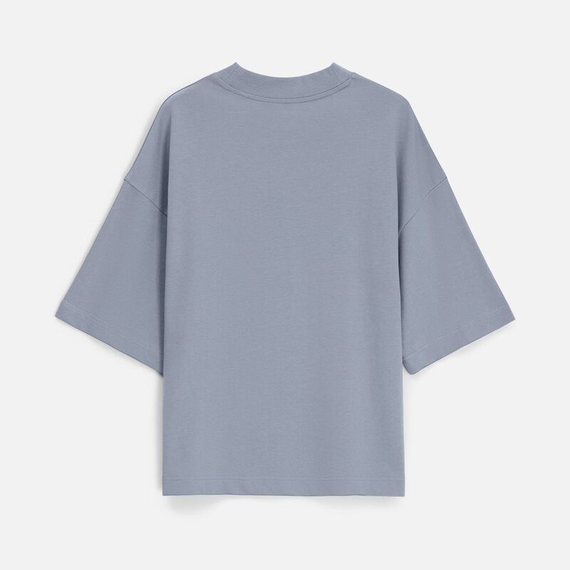 Футболка оверсайз унисекс T9, серая арт.18402.10