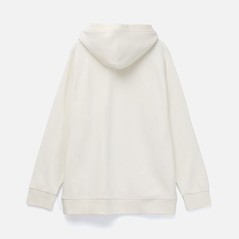 Худи унисекс H5, молочно-белое арт.18404.60