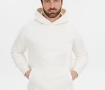 Худи оверсайз унисекс Snuggie, молочно-белое арт.18405.60