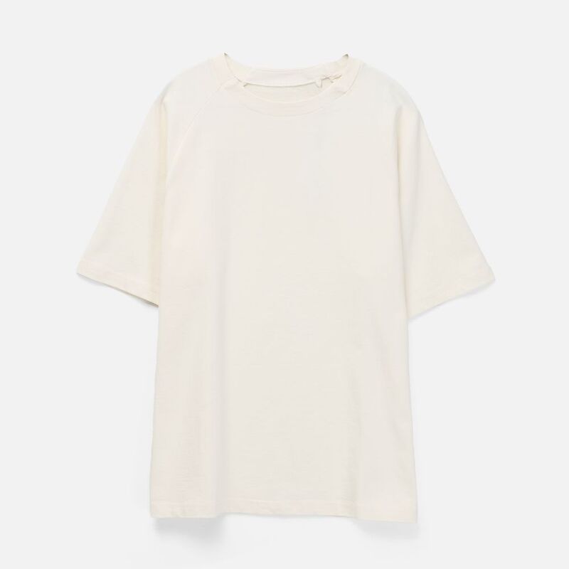 Футболка оверсайз унисекс Avenu, молочно-белая арт.18407.60