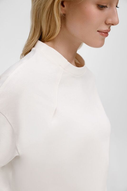 Футболка оверсайз унисекс Sinkopa, молочно-белая арт.18408.60