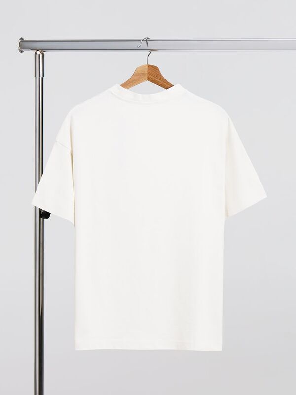 Футболка оверсайз унисекс Sinkopa, молочно-белая арт.18408.60