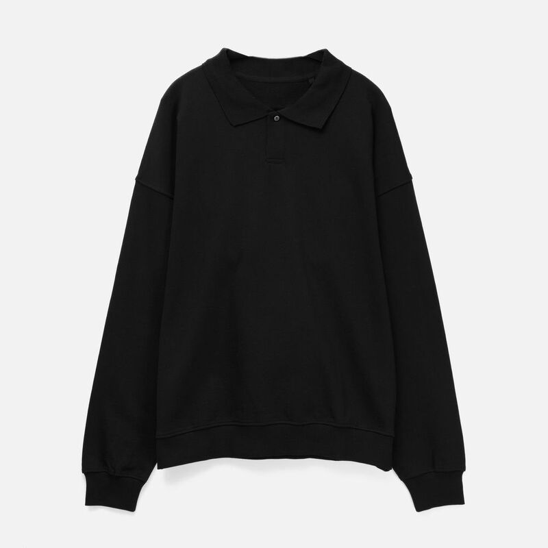 Свитшот оверсайз унисекс S6, черный арт.18409.30