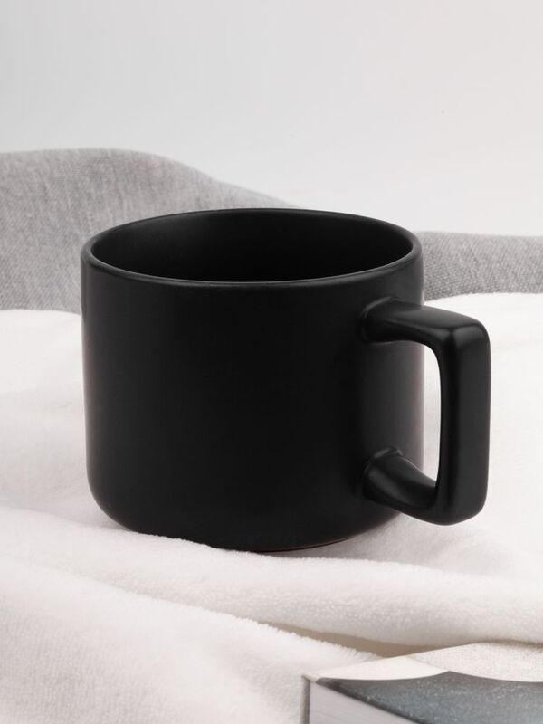 Чашка Jumbo в коробке матовая, черная арт.31114.30