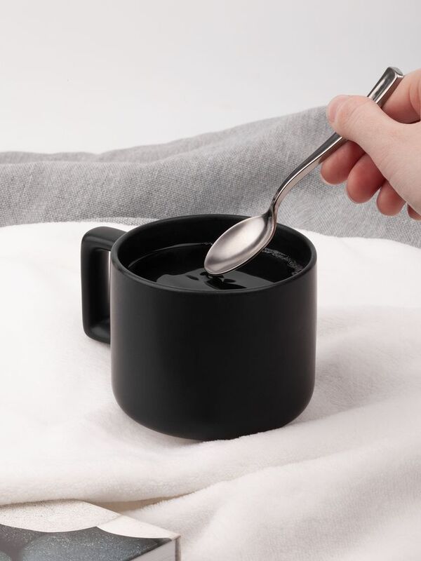 Чашка Jumbo в коробке матовая, черная арт.31114.30