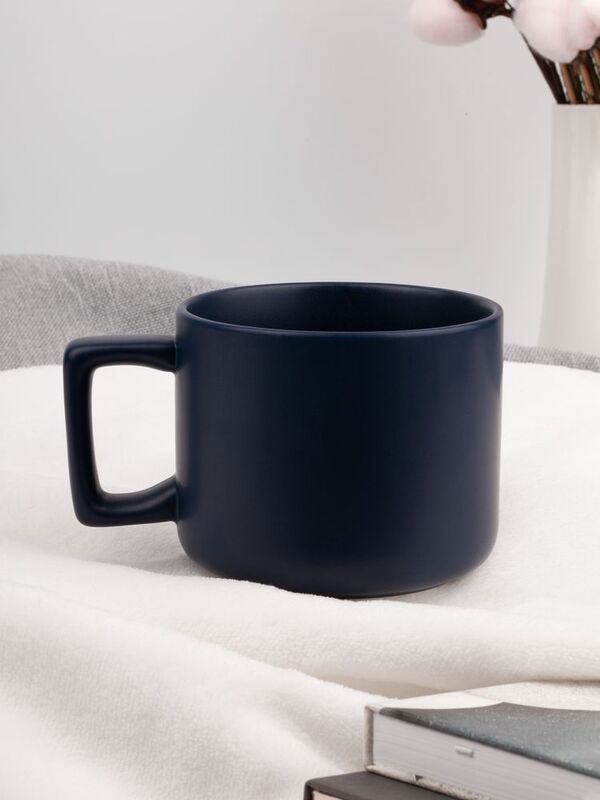 Чашка Jumbo в коробке матовая, темно-синяя арт.31114.40