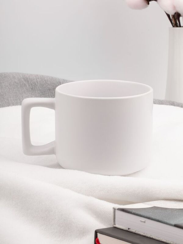 Чашка Jumbo в коробке матовая, белая арт.31114.60