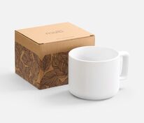 Чашка Jumbo в коробке матовая, белая арт.31114.60