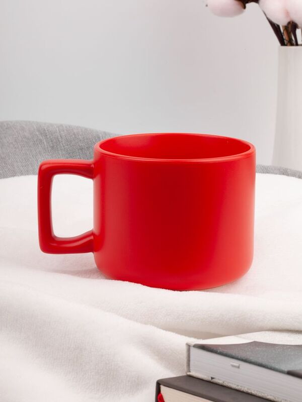 Чашка Jumbo в коробке матовая, красная арт.31114.50