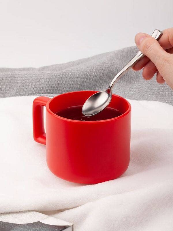 Чашка Jumbo в коробке матовая, красная арт.31114.50