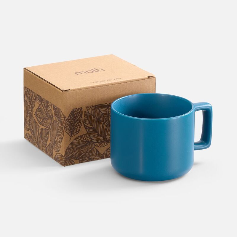 Чашка Jumbo в коробке матовая, морская волна арт.31114.49