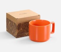 Чашка Jumbo в коробке матовая, оранжевая арт.31114.20