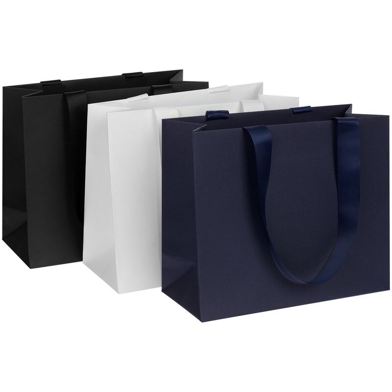 Пакет бумажный Manilla S, синий арт.18423.40