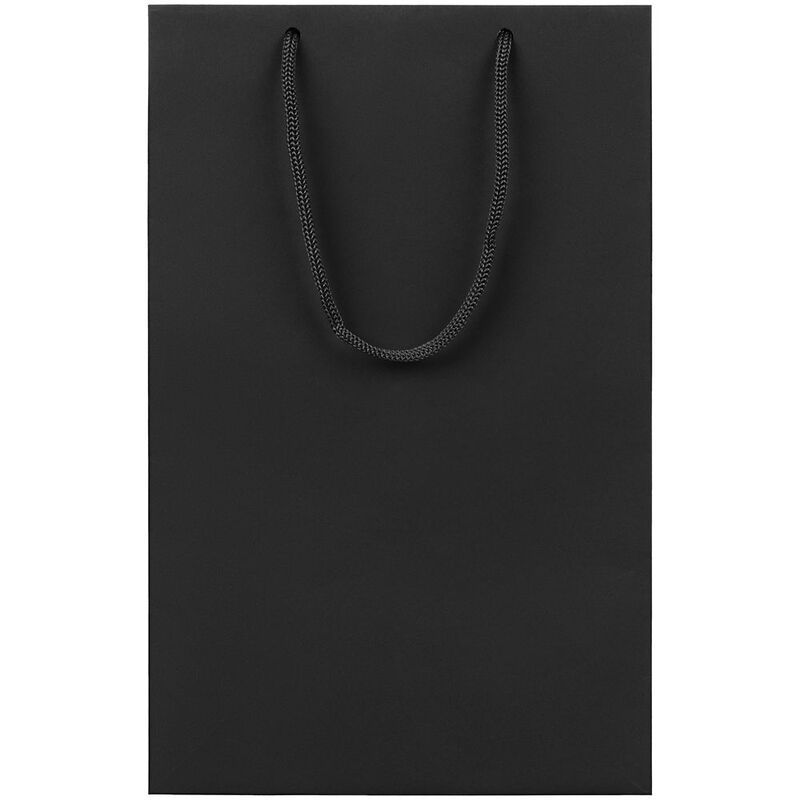 Пакет бумажный Porta S, вертикальный, черный арт.18425.30
