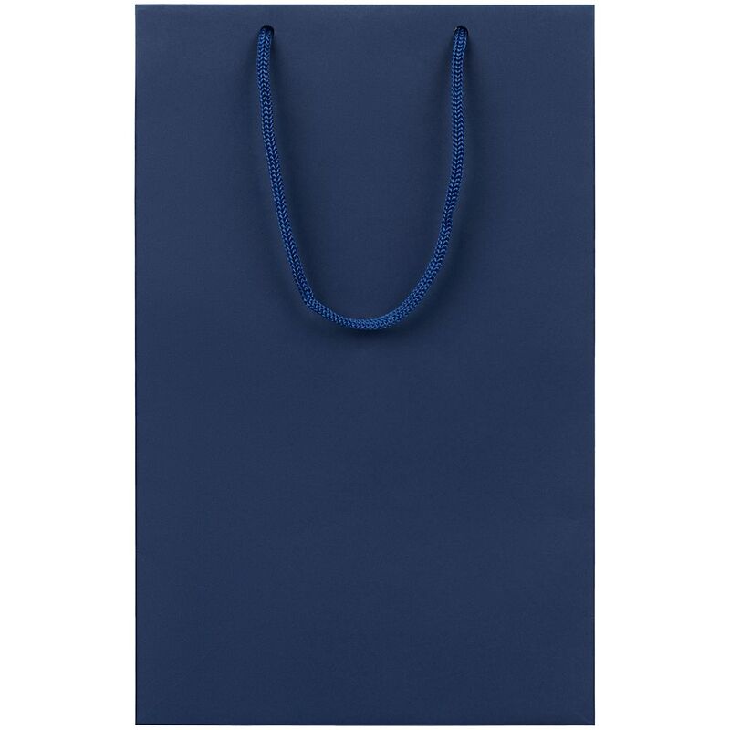 Пакет бумажный Porta S, вертикальный, темно-синий арт.18425.40