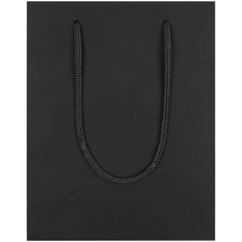 Пакет бумажный Vid S, черный арт.20961.30