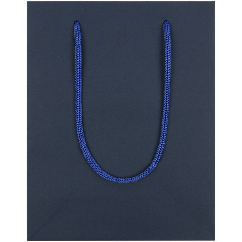 Пакет бумажный Vid S, синий арт.20961.40