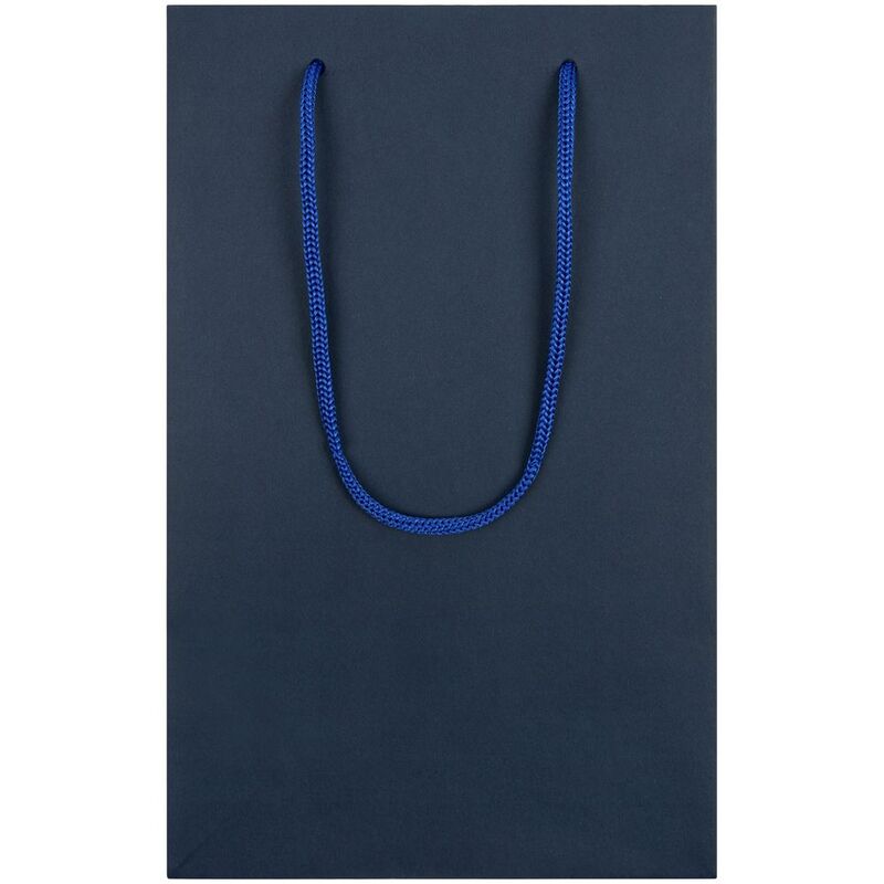 Пакет бумажный Waski S, синий арт.20963.40