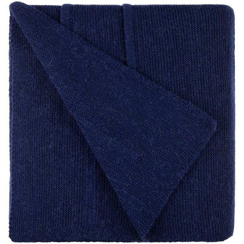 Плед Nessona Alpaca, темно-синий арт.17764.41