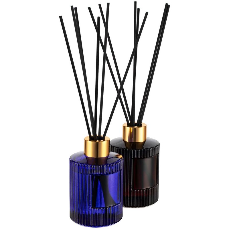 Диффузор ароматический Fragnola, пряная древесина и кардамон, темно-синий арт.17355.44