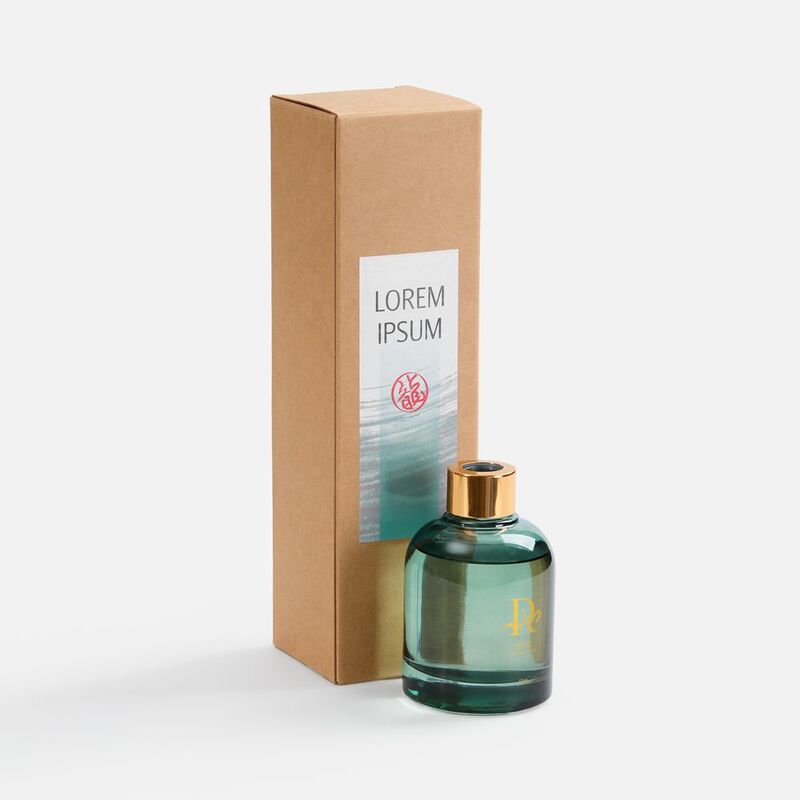 Диффузор ароматический Vitral, дубовый мох и пачули, зеленый арт.17356.90